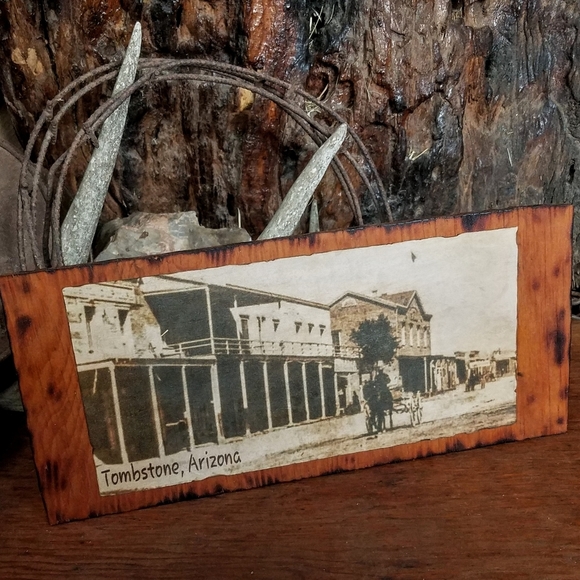 NWT tombstone Arizona wall decor - Picture 2 of 2